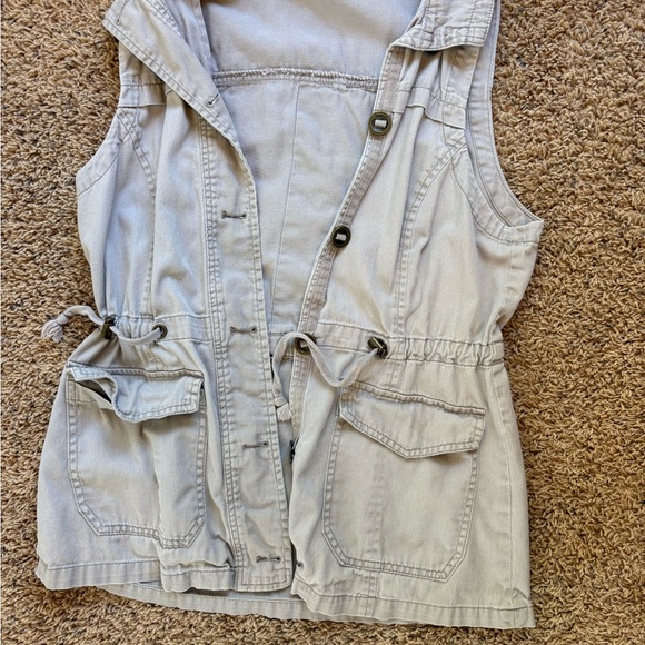 Gray Button-Up Jacket - Picture 2 of 3